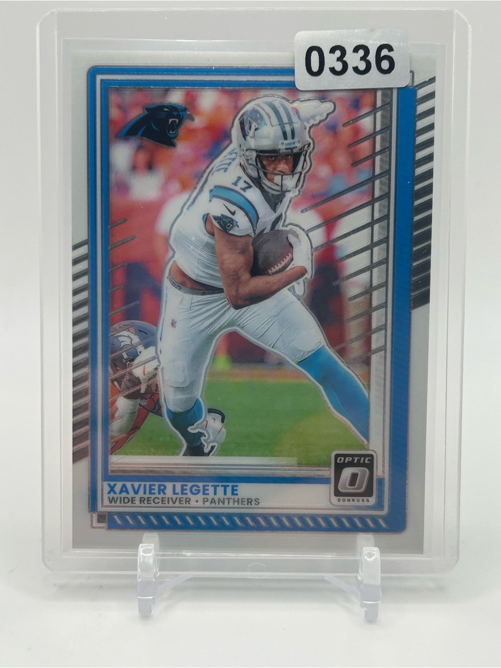Xavier LeGette Panthers Football Trading Card 🏈